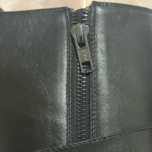 Ann Demeulemeester Danny Black Leather Lace-Up Combat Boots-37 - Picture 8 of 13